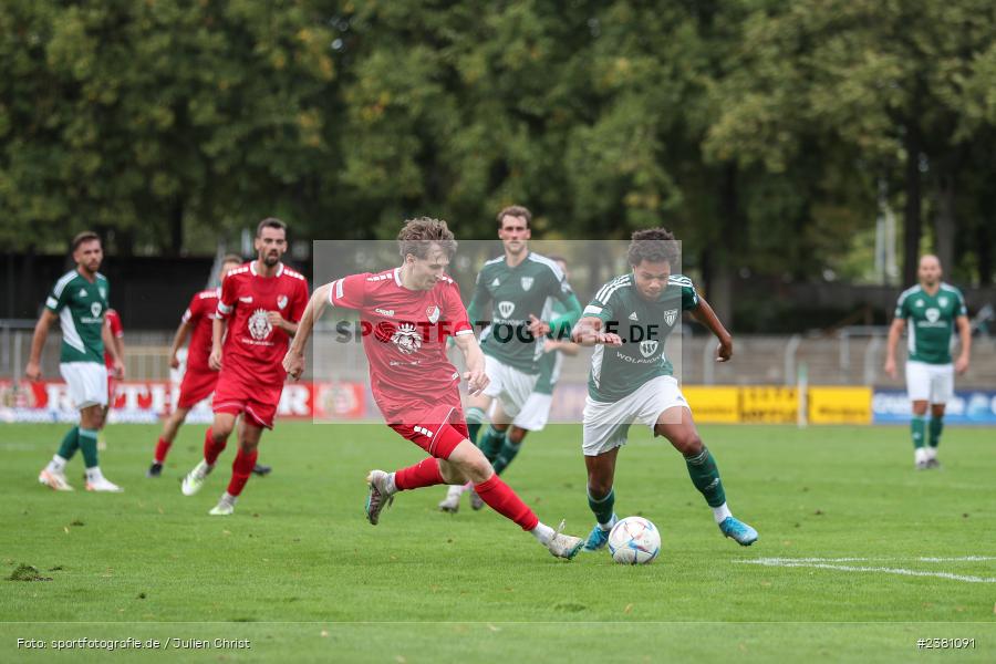 Benedict Laverty, Sachs Stadion, Schweinfurt, 23.09.2023, sport, action, BFV, Fussball, Saison 2023/2024, 11. Spieltag, Regionalliga Bayern, TGM, FCS, Türkgücü München, 1. FC Schweinfurt 1905 - Bild-ID: 2381091