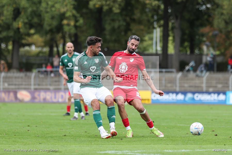 Severo Sturm, Sachs Stadion, Schweinfurt, 23.09.2023, sport, action, BFV, Fussball, Saison 2023/2024, 11. Spieltag, Regionalliga Bayern, TGM, FCS, Türkgücü München, 1. FC Schweinfurt 1905 - Bild-ID: 2381092