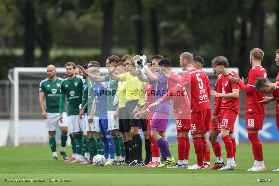 Sachs Stadion, Schweinfurt, 23.09.2023, sport, action, BFV, Fussball, Saison 2023/2024, 11. Spieltag, Regionalliga Bayern, TGM, FCS, Türkgücü München, 1. FC Schweinfurt 1905 - Bild-ID: 2381107
