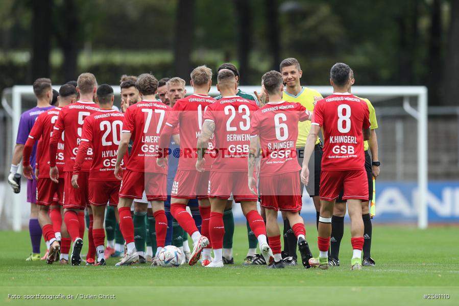 Sachs Stadion, Schweinfurt, 23.09.2023, sport, action, BFV, Fussball, Saison 2023/2024, 11. Spieltag, Regionalliga Bayern, TGM, FCS, Türkgücü München, 1. FC Schweinfurt 1905 - Bild-ID: 2381110