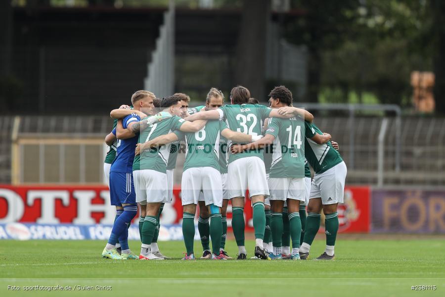 Mannschaftskreis, Sachs Stadion, Schweinfurt, 23.09.2023, sport, action, BFV, Fussball, Saison 2023/2024, 11. Spieltag, Regionalliga Bayern, TGM, FCS, Türkgücü München, 1. FC Schweinfurt 1905 - Bild-ID: 2381113