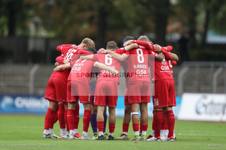 Mannschaftskreis, Sachs Stadion, Schweinfurt, 23.09.2023, sport, action, BFV, Fussball, Saison 2023/2024, 11. Spieltag, Regionalliga Bayern, TGM, FCS, Türkgücü München, 1. FC Schweinfurt 1905 - Bild-ID: 2381114