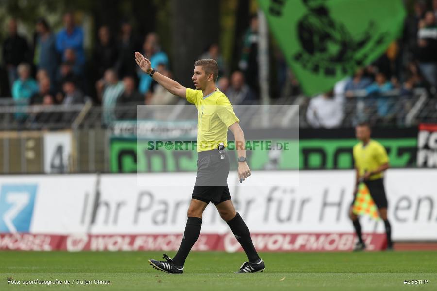 Felix Wagner, Sachs Stadion, Schweinfurt, 23.09.2023, sport, action, BFV, Fussball, Saison 2023/2024, 11. Spieltag, Regionalliga Bayern, TGM, FCS, Türkgücü München, 1. FC Schweinfurt 1905 - Bild-ID: 2381119