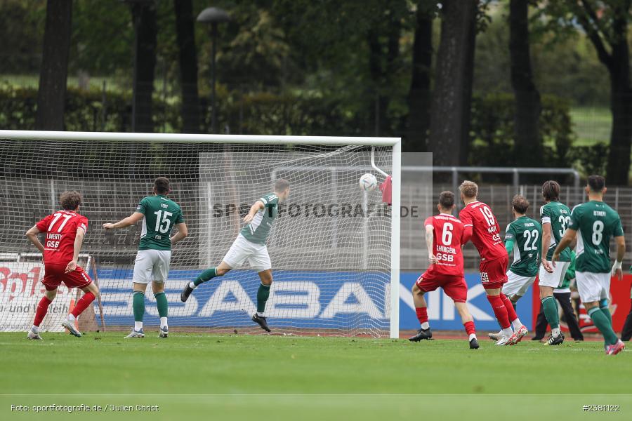 Benedict Laverty, Sachs Stadion, Schweinfurt, 23.09.2023, sport, action, BFV, Fussball, Saison 2023/2024, 11. Spieltag, Regionalliga Bayern, TGM, FCS, Türkgücü München, 1. FC Schweinfurt 1905 - Bild-ID: 2381122