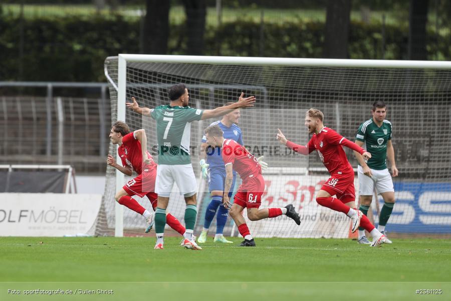 Benedict Laverty, Sachs Stadion, Schweinfurt, 23.09.2023, sport, action, BFV, Fussball, Saison 2023/2024, 11. Spieltag, Regionalliga Bayern, TGM, FCS, Türkgücü München, 1. FC Schweinfurt 1905 - Bild-ID: 2381125