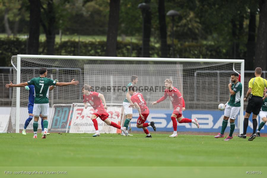 Benedict Laverty, Sachs Stadion, Schweinfurt, 23.09.2023, sport, action, BFV, Fussball, Saison 2023/2024, 11. Spieltag, Regionalliga Bayern, TGM, FCS, Türkgücü München, 1. FC Schweinfurt 1905 - Bild-ID: 2381126
