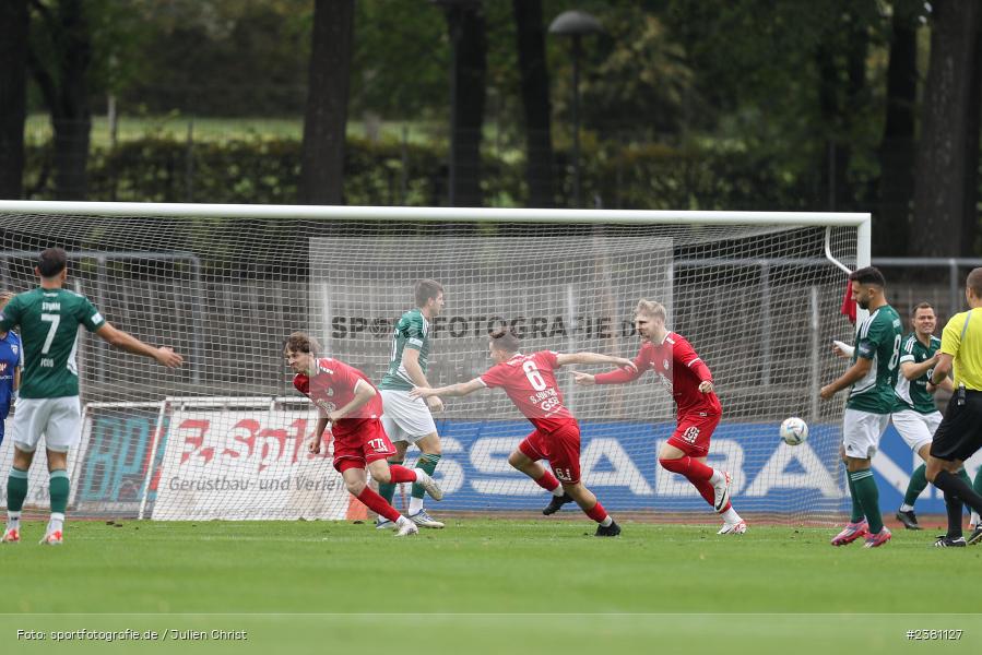 Benedict Laverty, Sachs Stadion, Schweinfurt, 23.09.2023, sport, action, BFV, Fussball, Saison 2023/2024, 11. Spieltag, Regionalliga Bayern, TGM, FCS, Türkgücü München, 1. FC Schweinfurt 1905 - Bild-ID: 2381127