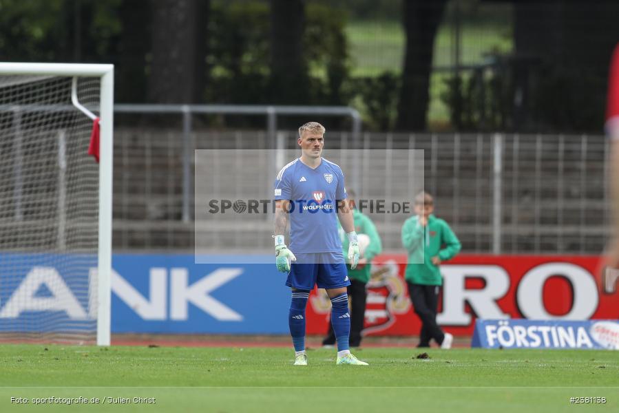 Lukas Wenzel, Sachs Stadion, Schweinfurt, 23.09.2023, sport, action, BFV, Fussball, Saison 2023/2024, 11. Spieltag, Regionalliga Bayern, TGM, FCS, Türkgücü München, 1. FC Schweinfurt 1905 - Bild-ID: 2381138