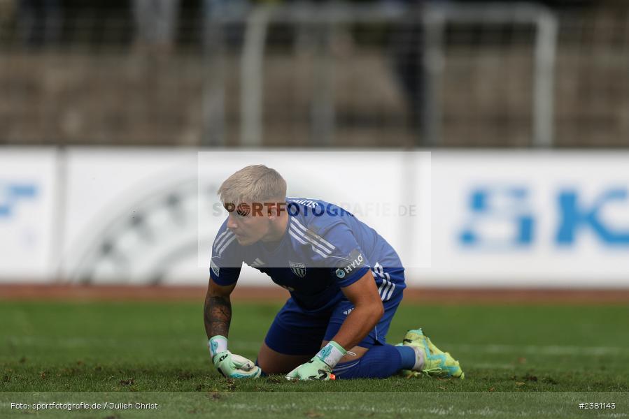 Lukas Wenzel, Sachs Stadion, Schweinfurt, 23.09.2023, sport, action, BFV, Fussball, Saison 2023/2024, 11. Spieltag, Regionalliga Bayern, TGM, FCS, Türkgücü München, 1. FC Schweinfurt 1905 - Bild-ID: 2381143