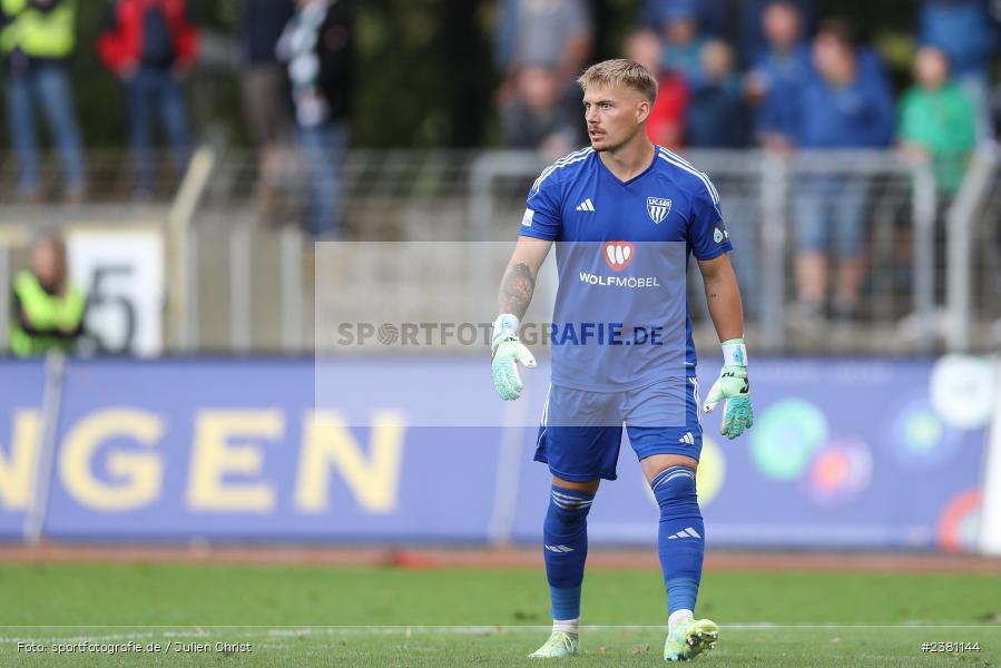 Lukas Wenzel, Sachs Stadion, Schweinfurt, 23.09.2023, sport, action, BFV, Fussball, Saison 2023/2024, 11. Spieltag, Regionalliga Bayern, TGM, FCS, Türkgücü München, 1. FC Schweinfurt 1905 - Bild-ID: 2381144