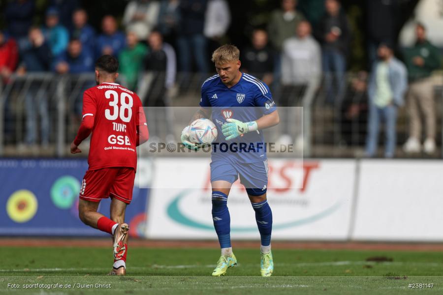 Lukas Wenzel, Sachs Stadion, Schweinfurt, 23.09.2023, sport, action, BFV, Fussball, Saison 2023/2024, 11. Spieltag, Regionalliga Bayern, TGM, FCS, Türkgücü München, 1. FC Schweinfurt 1905 - Bild-ID: 2381147