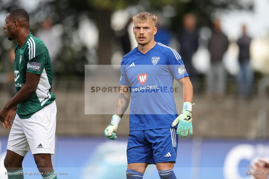 Lukas Wenzel, Sachs Stadion, Schweinfurt, 23.09.2023, sport, action, BFV, Fussball, Saison 2023/2024, 11. Spieltag, Regionalliga Bayern, TGM, FCS, Türkgücü München, 1. FC Schweinfurt 1905 - Bild-ID: 2381157