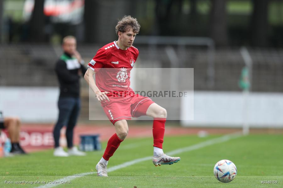 Benedict Laverty, Sachs Stadion, Schweinfurt, 23.09.2023, sport, action, BFV, Fussball, Saison 2023/2024, 11. Spieltag, Regionalliga Bayern, TGM, FCS, Türkgücü München, 1. FC Schweinfurt 1905 - Bild-ID: 2381159
