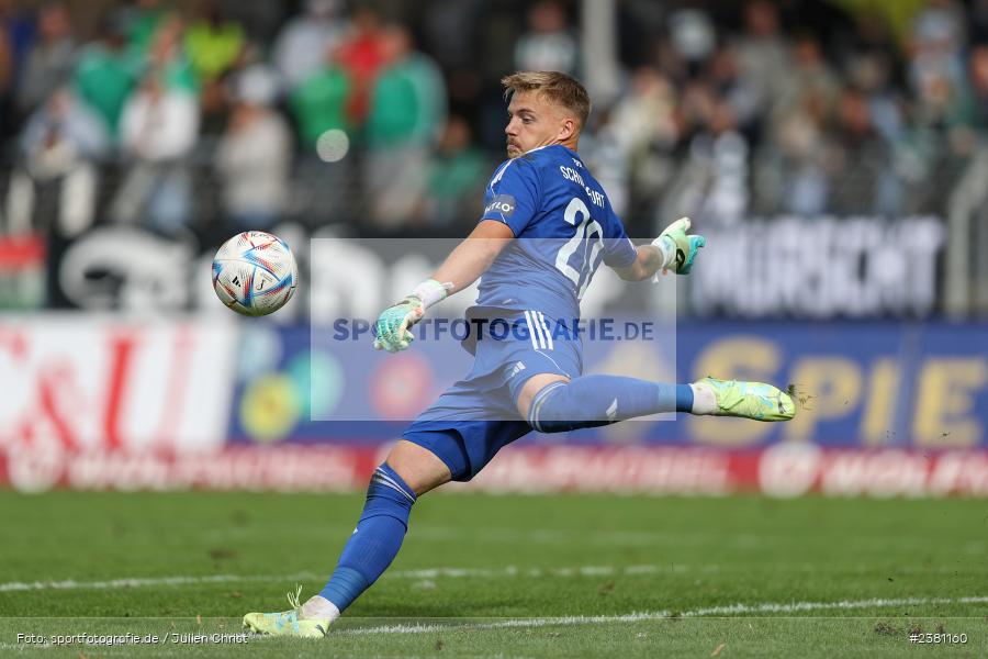 Lukas Wenzel, Sachs Stadion, Schweinfurt, 23.09.2023, sport, action, BFV, Fussball, Saison 2023/2024, 11. Spieltag, Regionalliga Bayern, TGM, FCS, Türkgücü München, 1. FC Schweinfurt 1905 - Bild-ID: 2381160