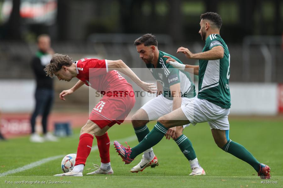 Benedict Laverty, Sachs Stadion, Schweinfurt, 23.09.2023, sport, action, BFV, Fussball, Saison 2023/2024, 11. Spieltag, Regionalliga Bayern, TGM, FCS, Türkgücü München, 1. FC Schweinfurt 1905 - Bild-ID: 2381166