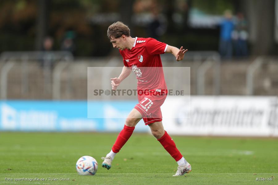 Benedict Laverty, Sachs Stadion, Schweinfurt, 23.09.2023, sport, action, BFV, Fussball, Saison 2023/2024, 11. Spieltag, Regionalliga Bayern, TGM, FCS, Türkgücü München, 1. FC Schweinfurt 1905 - Bild-ID: 2381168