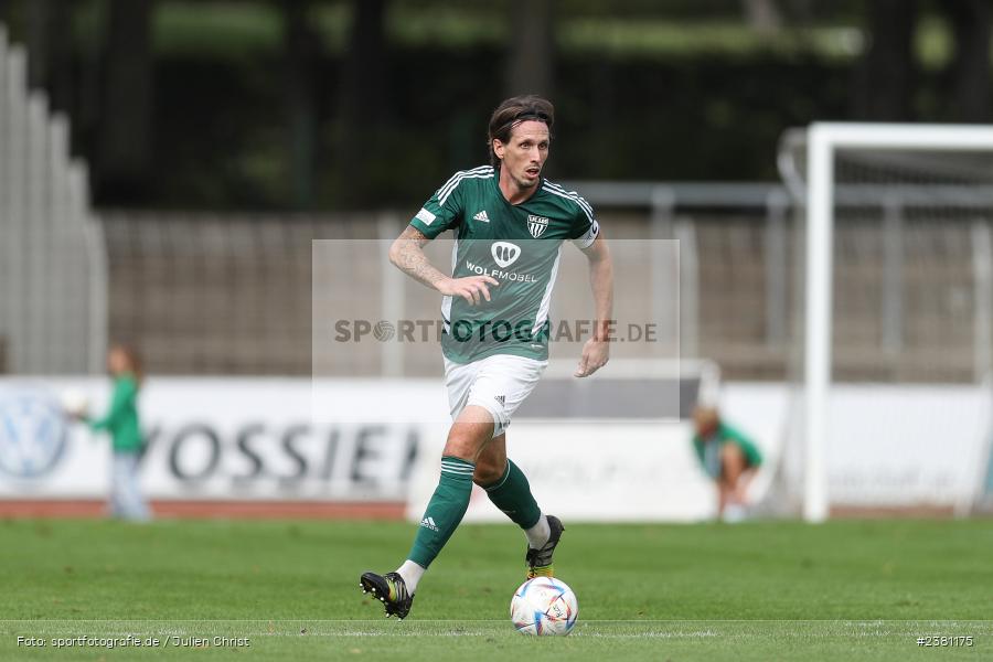 Lukas Billick, Sachs Stadion, Schweinfurt, 23.09.2023, sport, action, BFV, Fussball, Saison 2023/2024, 11. Spieltag, Regionalliga Bayern, TGM, FCS, Türkgücü München, 1. FC Schweinfurt 1905 - Bild-ID: 2381175