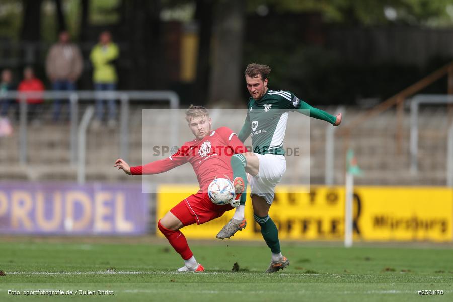 Tom Feulner, Sachs Stadion, Schweinfurt, 23.09.2023, sport, action, BFV, Fussball, Saison 2023/2024, 11. Spieltag, Regionalliga Bayern, TGM, FCS, Türkgücü München, 1. FC Schweinfurt 1905 - Bild-ID: 2381178