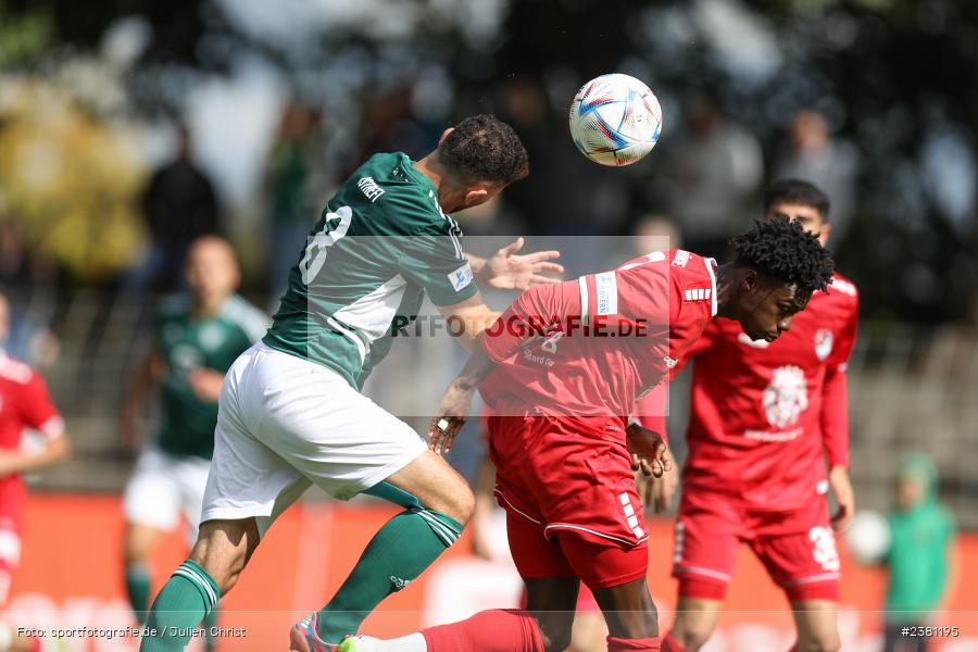 Adrian Istrefi, Sachs Stadion, Schweinfurt, 23.09.2023, sport, action, BFV, Fussball, Saison 2023/2024, 11. Spieltag, Regionalliga Bayern, TGM, FCS, Türkgücü München, 1. FC Schweinfurt 1905 - Bild-ID: 2381195