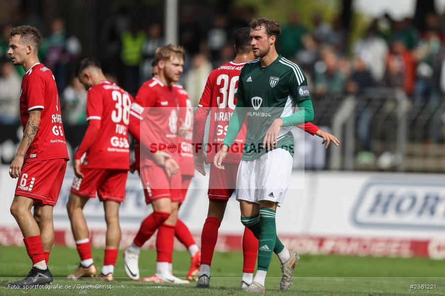 Tom Feulner, Sachs Stadion, Schweinfurt, 23.09.2023, sport, action, BFV, Fussball, Saison 2023/2024, 11. Spieltag, Regionalliga Bayern, TGM, FCS, Türkgücü München, 1. FC Schweinfurt 1905 - Bild-ID: 2381221