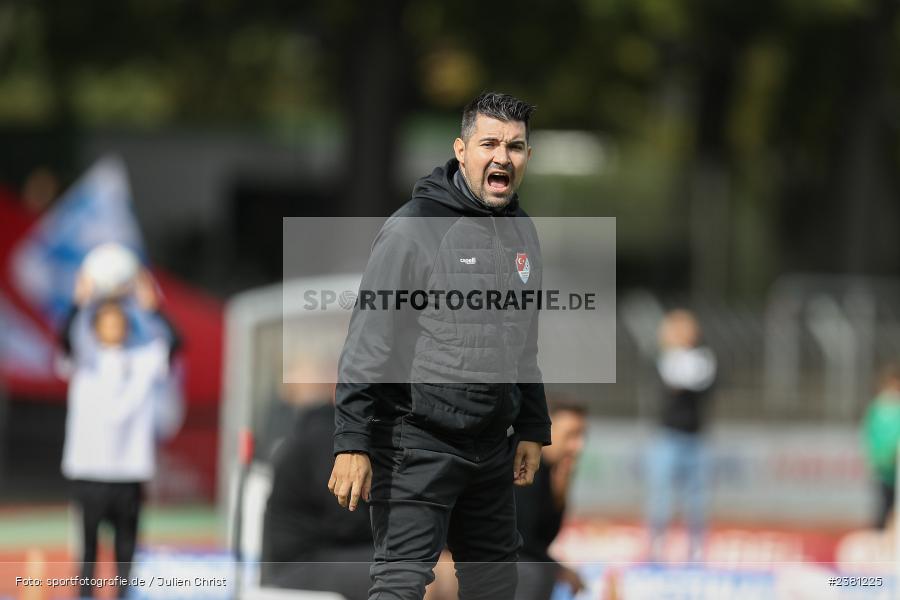 Alper Kayabunar, Sachs Stadion, Schweinfurt, 23.09.2023, sport, action, BFV, Fussball, Saison 2023/2024, 11. Spieltag, Regionalliga Bayern, TGM, FCS, Türkgücü München, 1. FC Schweinfurt 1905 - Bild-ID: 2381225