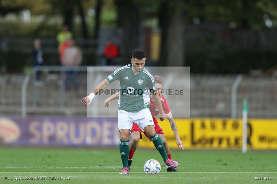 Adrian Istrefi, Sachs Stadion, Schweinfurt, 23.09.2023, sport, action, BFV, Fussball, Saison 2023/2024, 11. Spieltag, Regionalliga Bayern, TGM, FCS, Türkgücü München, 1. FC Schweinfurt 1905 - Bild-ID: 2381236