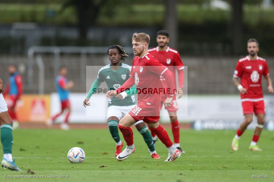 Stefan Maderer, Sachs Stadion, Schweinfurt, 23.09.2023, sport, action, BFV, Fussball, Saison 2023/2024, 11. Spieltag, Regionalliga Bayern, TGM, FCS, Türkgücü München, 1. FC Schweinfurt 1905 - Bild-ID: 2381242