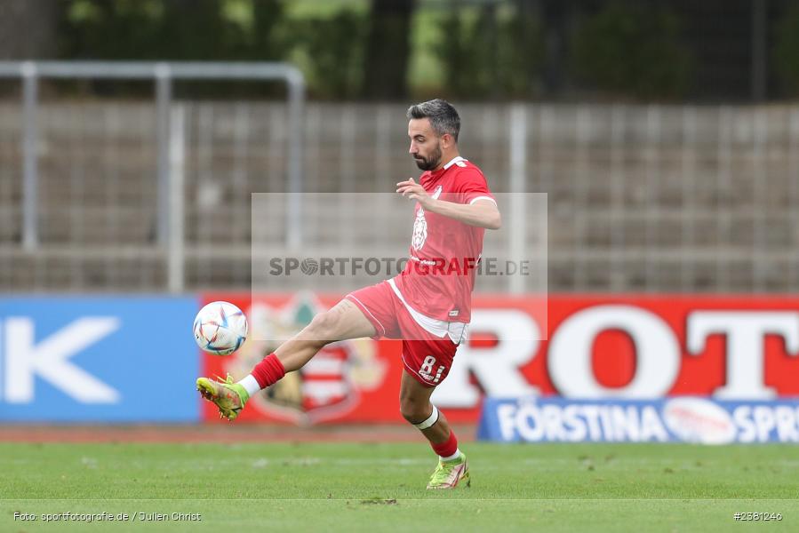 Kevin Hingerl, Sachs Stadion, Schweinfurt, 23.09.2023, sport, action, BFV, Fussball, Saison 2023/2024, 11. Spieltag, Regionalliga Bayern, TGM, FCS, Türkgücü München, 1. FC Schweinfurt 1905 - Bild-ID: 2381246