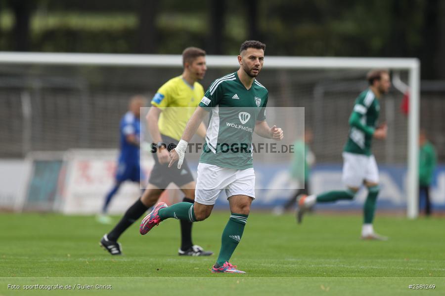 Adrian Istrefi, Sachs Stadion, Schweinfurt, 23.09.2023, sport, action, BFV, Fussball, Saison 2023/2024, 11. Spieltag, Regionalliga Bayern, TGM, FCS, Türkgücü München, 1. FC Schweinfurt 1905 - Bild-ID: 2381249