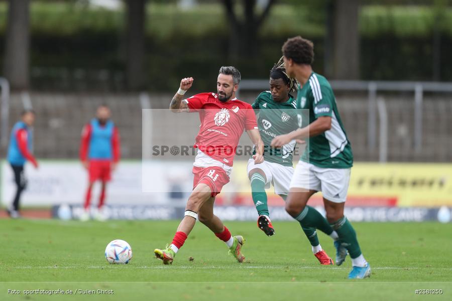 Kevin Hingerl, Sachs Stadion, Schweinfurt, 23.09.2023, sport, action, BFV, Fussball, Saison 2023/2024, 11. Spieltag, Regionalliga Bayern, TGM, FCS, Türkgücü München, 1. FC Schweinfurt 1905 - Bild-ID: 2381250