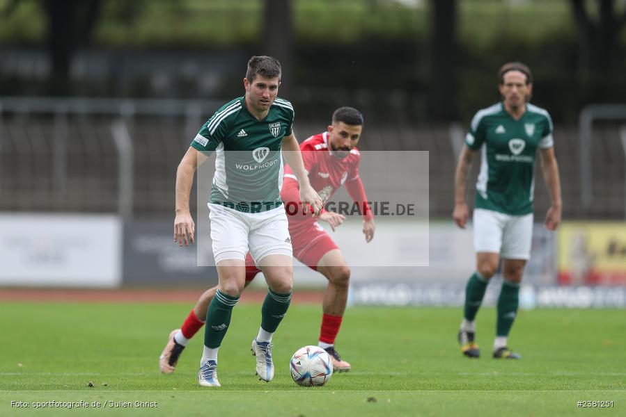 Kevin Fery, Sachs Stadion, Schweinfurt, 23.09.2023, sport, action, BFV, Fussball, Saison 2023/2024, 11. Spieltag, Regionalliga Bayern, TGM, FCS, Türkgücü München, 1. FC Schweinfurt 1905 - Bild-ID: 2381251