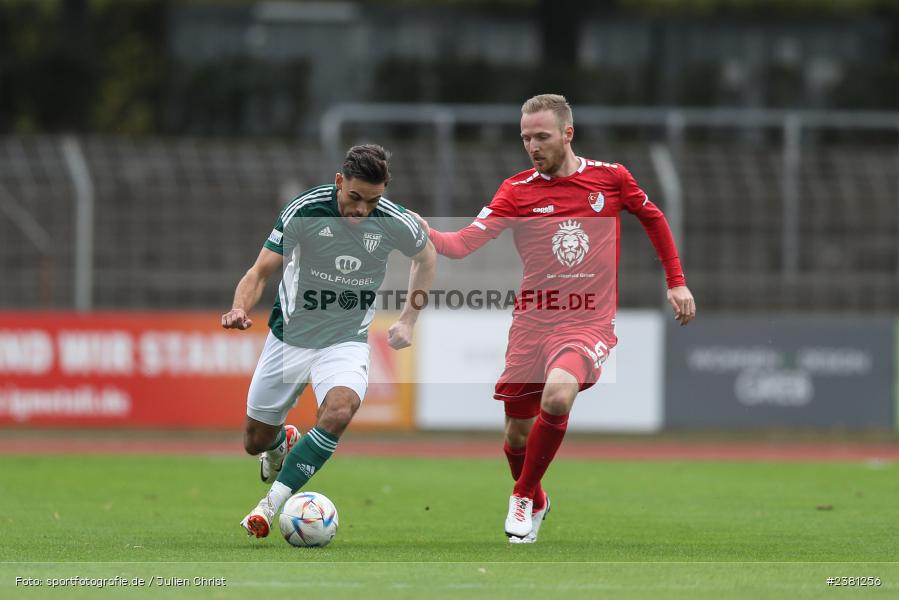 Severo Sturm, Sachs Stadion, Schweinfurt, 23.09.2023, sport, action, BFV, Fussball, Saison 2023/2024, 11. Spieltag, Regionalliga Bayern, TGM, FCS, Türkgücü München, 1. FC Schweinfurt 1905 - Bild-ID: 2381256