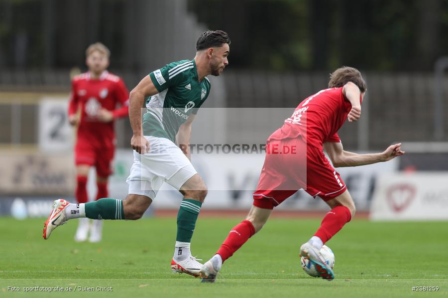 Severo Sturm, Sachs Stadion, Schweinfurt, 23.09.2023, sport, action, BFV, Fussball, Saison 2023/2024, 11. Spieltag, Regionalliga Bayern, TGM, FCS, Türkgücü München, 1. FC Schweinfurt 1905 - Bild-ID: 2381259