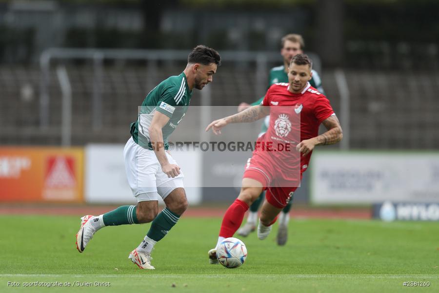 Severo Sturm, Sachs Stadion, Schweinfurt, 23.09.2023, sport, action, BFV, Fussball, Saison 2023/2024, 11. Spieltag, Regionalliga Bayern, TGM, FCS, Türkgücü München, 1. FC Schweinfurt 1905 - Bild-ID: 2381260