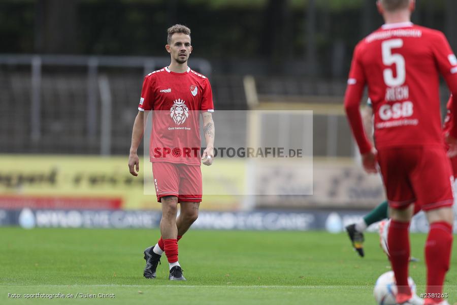 Sascha Hingerl, Sachs Stadion, Schweinfurt, 23.09.2023, sport, action, BFV, Fussball, Saison 2023/2024, 11. Spieltag, Regionalliga Bayern, TGM, FCS, Türkgücü München, 1. FC Schweinfurt 1905 - Bild-ID: 2381263