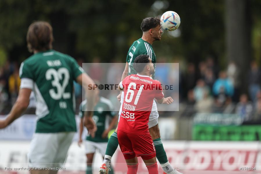 Severo Sturm, Sachs Stadion, Schweinfurt, 23.09.2023, sport, action, BFV, Fussball, Saison 2023/2024, 11. Spieltag, Regionalliga Bayern, TGM, FCS, Türkgücü München, 1. FC Schweinfurt 1905 - Bild-ID: 2381264