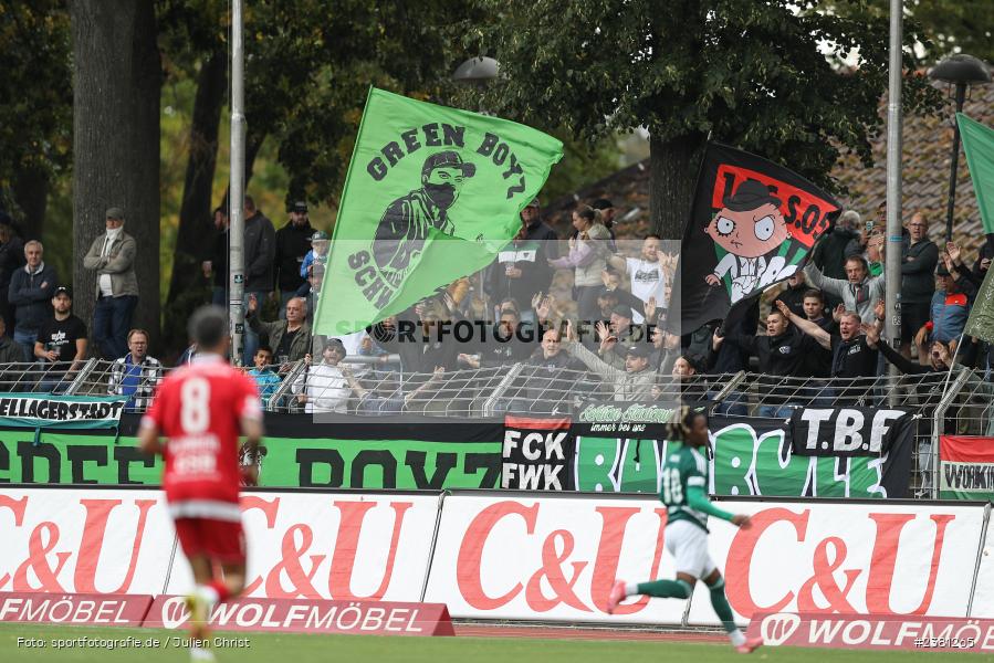 Sachs Stadion, Schweinfurt, 23.09.2023, sport, action, BFV, Fussball, Saison 2023/2024, 11. Spieltag, Regionalliga Bayern, TGM, FCS, Türkgücü München, 1. FC Schweinfurt 1905 - Bild-ID: 2381265