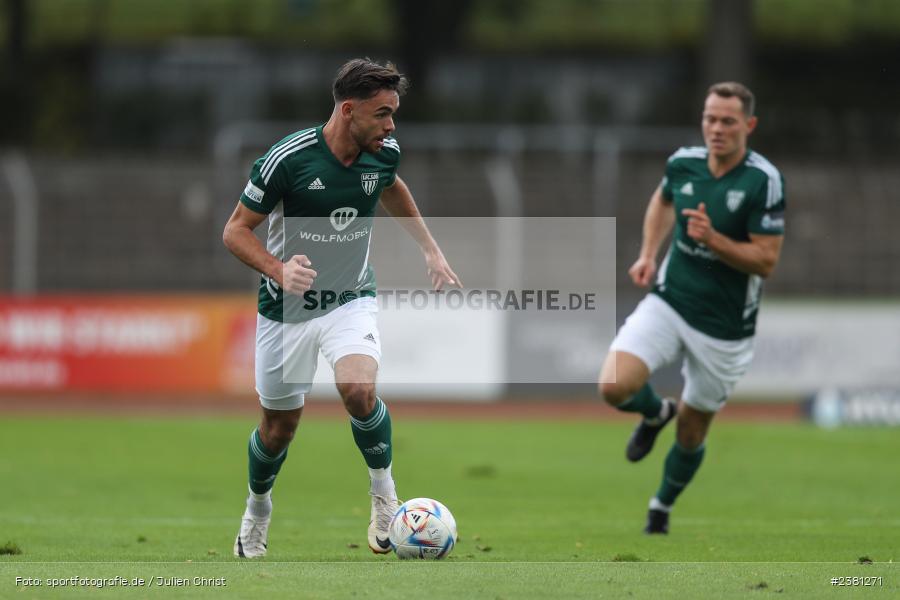 Severo Sturm, Sachs Stadion, Schweinfurt, 23.09.2023, sport, action, BFV, Fussball, Saison 2023/2024, 11. Spieltag, Regionalliga Bayern, TGM, FCS, Türkgücü München, 1. FC Schweinfurt 1905 - Bild-ID: 2381271