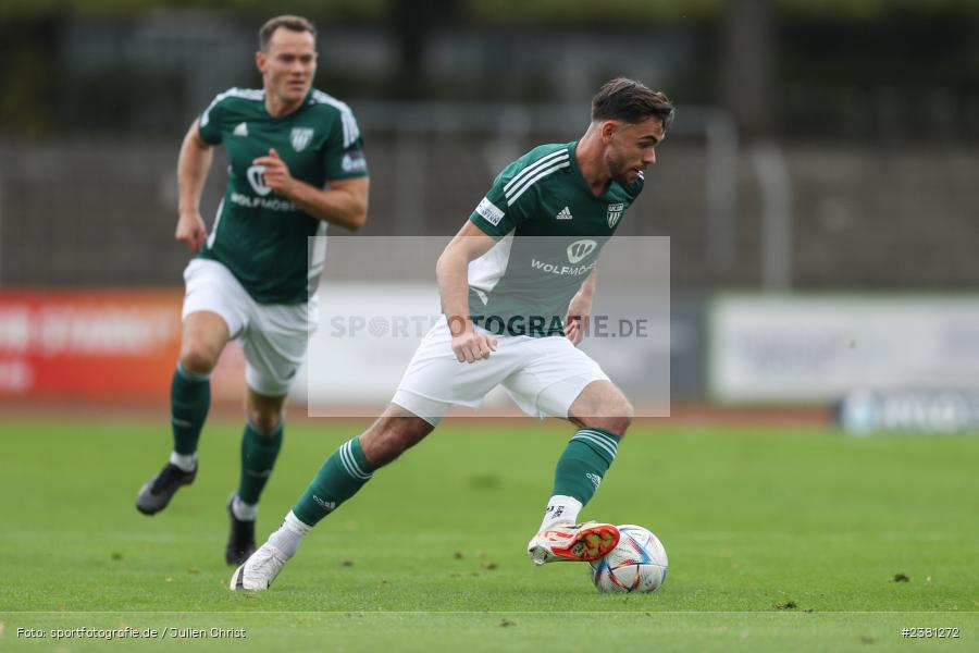 Severo Sturm, Sachs Stadion, Schweinfurt, 23.09.2023, sport, action, BFV, Fussball, Saison 2023/2024, 11. Spieltag, Regionalliga Bayern, TGM, FCS, Türkgücü München, 1. FC Schweinfurt 1905 - Bild-ID: 2381272
