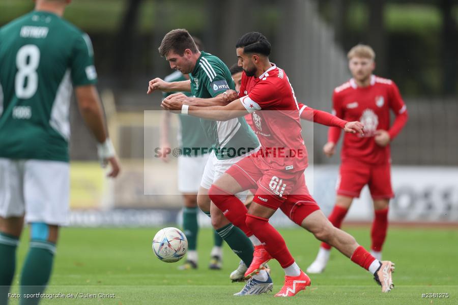 Ünal Tosun, Sachs Stadion, Schweinfurt, 23.09.2023, sport, action, BFV, Fussball, Saison 2023/2024, 11. Spieltag, Regionalliga Bayern, TGM, FCS, Türkgücü München, 1. FC Schweinfurt 1905 - Bild-ID: 2381275