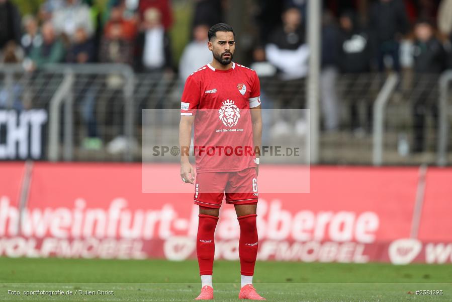 Ünal Tosun, Sachs Stadion, Schweinfurt, 23.09.2023, sport, action, BFV, Fussball, Saison 2023/2024, 11. Spieltag, Regionalliga Bayern, TGM, FCS, Türkgücü München, 1. FC Schweinfurt 1905 - Bild-ID: 2381293