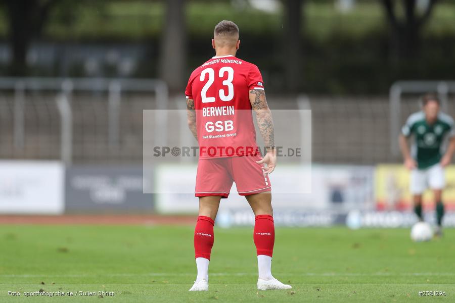 Maximilian Berwein, Sachs Stadion, Schweinfurt, 23.09.2023, sport, action, BFV, Fussball, Saison 2023/2024, 11. Spieltag, Regionalliga Bayern, TGM, FCS, Türkgücü München, 1. FC Schweinfurt 1905 - Bild-ID: 2381296