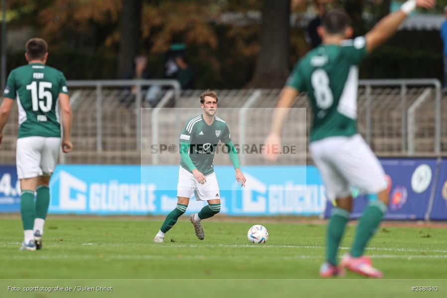 Tom Feulner, Sachs Stadion, Schweinfurt, 23.09.2023, sport, action, BFV, Fussball, Saison 2023/2024, 11. Spieltag, Regionalliga Bayern, TGM, FCS, Türkgücü München, 1. FC Schweinfurt 1905 - Bild-ID: 2381310
