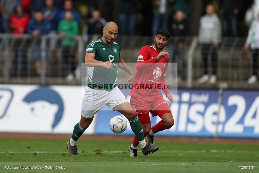 Adam Jabiri, Sachs Stadion, Schweinfurt, 23.09.2023, sport, action, BFV, Fussball, Saison 2023/2024, 11. Spieltag, Regionalliga Bayern, TGM, FCS, Türkgücü München, 1. FC Schweinfurt 1905 - Bild-ID: 2381313