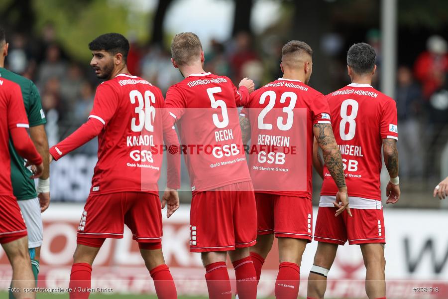 Maximilian Berwein, Sachs Stadion, Schweinfurt, 23.09.2023, sport, action, BFV, Fussball, Saison 2023/2024, 11. Spieltag, Regionalliga Bayern, TGM, FCS, Türkgücü München, 1. FC Schweinfurt 1905 - Bild-ID: 2381318