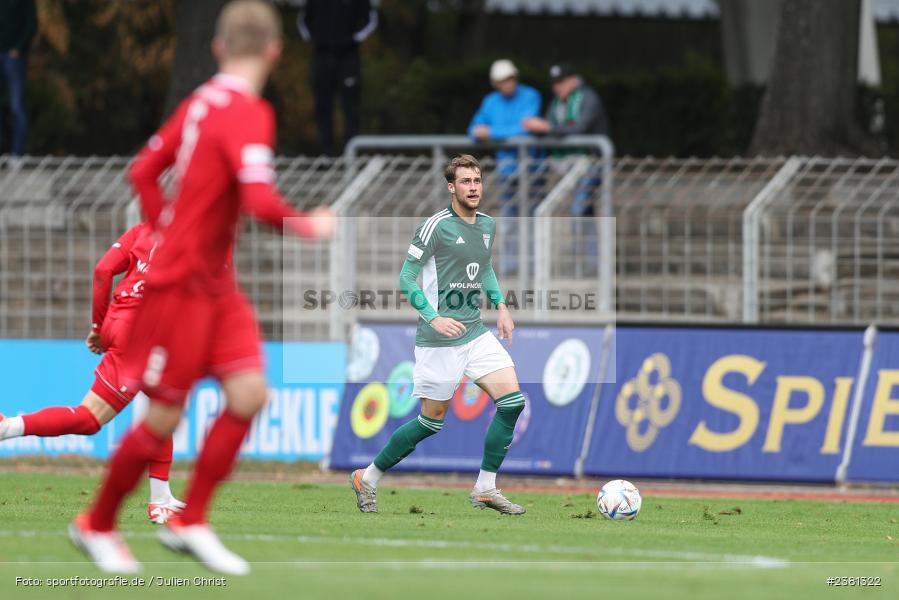 Tom Feulner, Sachs Stadion, Schweinfurt, 23.09.2023, sport, action, BFV, Fussball, Saison 2023/2024, 11. Spieltag, Regionalliga Bayern, TGM, FCS, Türkgücü München, 1. FC Schweinfurt 1905 - Bild-ID: 2381322