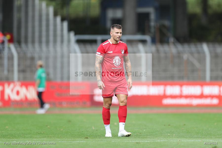 Maximilian Berwein, Sachs Stadion, Schweinfurt, 23.09.2023, sport, action, BFV, Fussball, Saison 2023/2024, 11. Spieltag, Regionalliga Bayern, TGM, FCS, Türkgücü München, 1. FC Schweinfurt 1905 - Bild-ID: 2381324