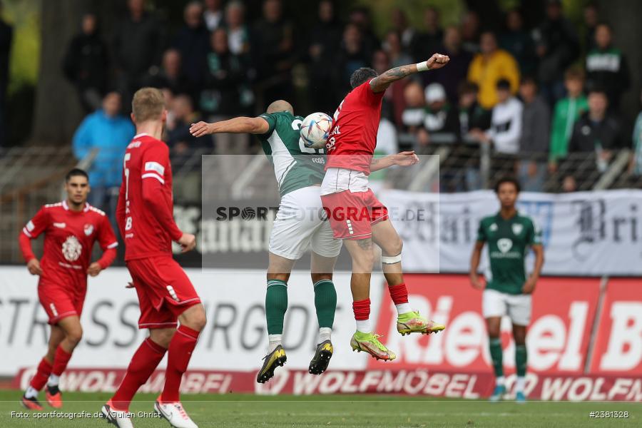 Adam Jabiri, Sachs Stadion, Schweinfurt, 23.09.2023, sport, action, BFV, Fussball, Saison 2023/2024, 11. Spieltag, Regionalliga Bayern, TGM, FCS, Türkgücü München, 1. FC Schweinfurt 1905 - Bild-ID: 2381328