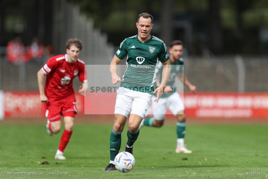 Marc Hänschke, Sachs Stadion, Schweinfurt, 23.09.2023, sport, action, BFV, Fussball, Saison 2023/2024, 11. Spieltag, Regionalliga Bayern, TGM, FCS, Türkgücü München, 1. FC Schweinfurt 1905 - Bild-ID: 2381337