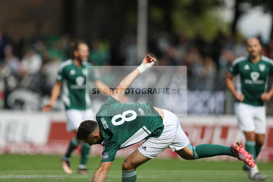 Adrian Istrefi, Sachs Stadion, Schweinfurt, 23.09.2023, sport, action, BFV, Fussball, Saison 2023/2024, 11. Spieltag, Regionalliga Bayern, TGM, FCS, Türkgücü München, 1. FC Schweinfurt 1905 - Bild-ID: 2381338